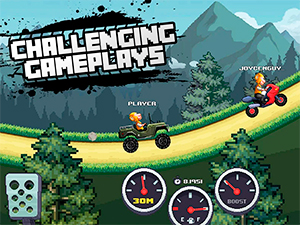 Hill Climb Pixel Car 🕹️ Play Now on GamePix