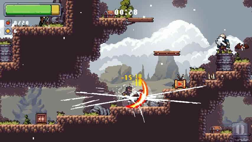 Play Apple Knight game free online