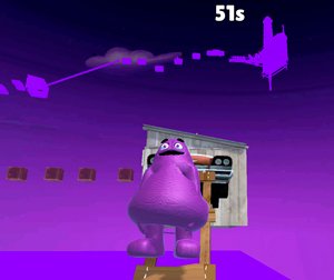 Only Up: Grimace Game - Play Online