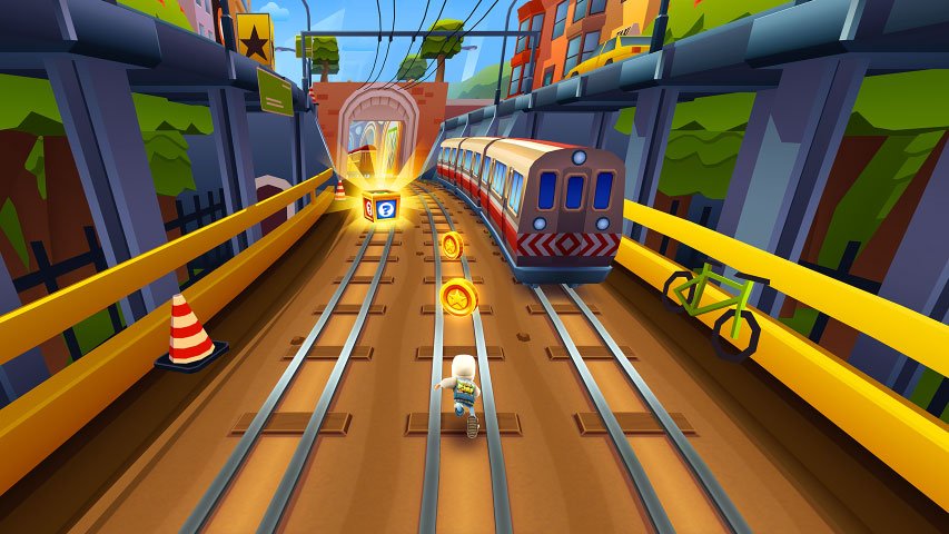 Subway Surfers New York Online 🌐 Skill Games ⭐ Play For Free