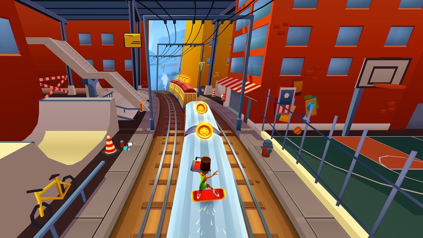 Subway Surf Tokyo  No Internet Game - Browser Based Games