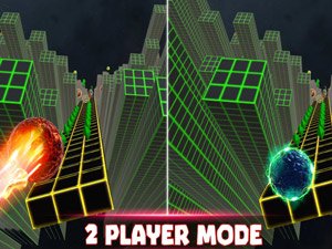 Two Ball 3d Dark 🕹️ Play Now on GamePix