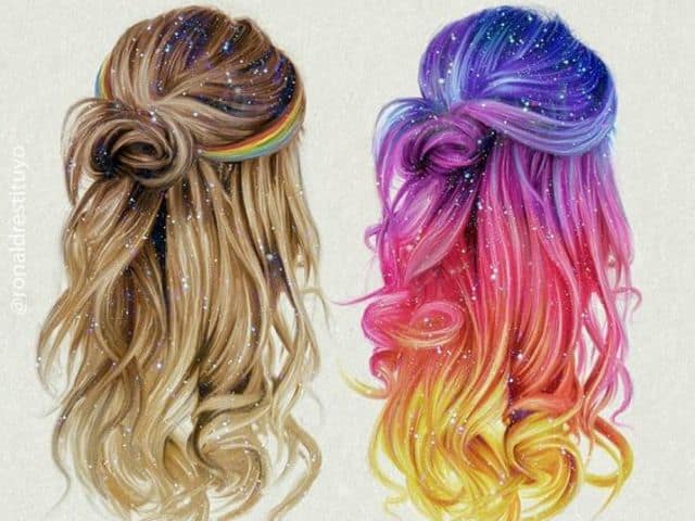 Какого цвета твои волосы?