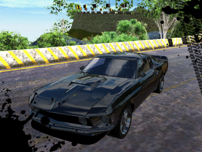 Burnout Drift: Hilltop - Car Games
